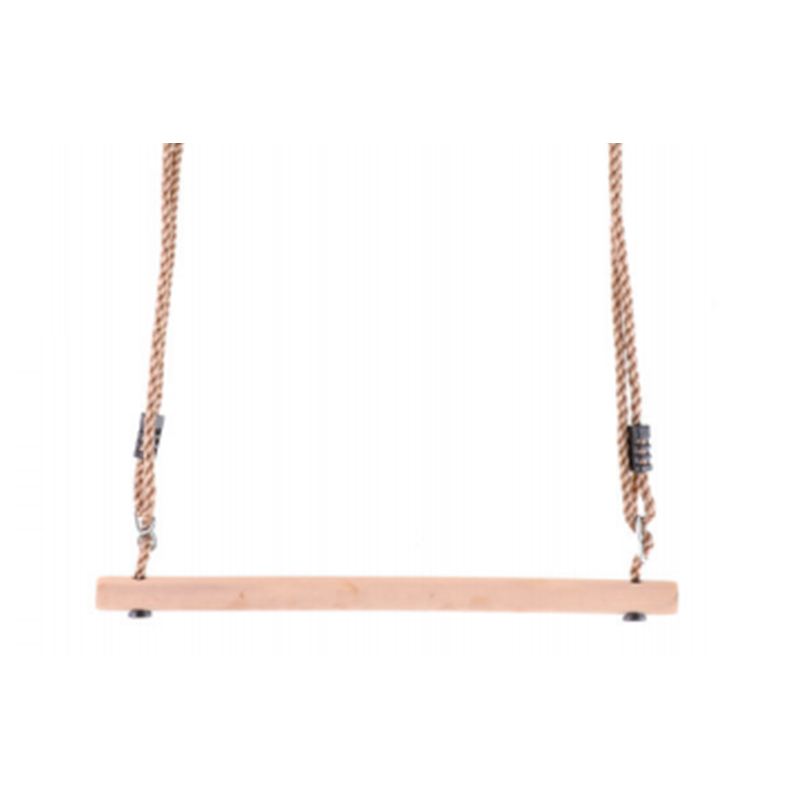 Altalena per bambini con traversa in legno duro