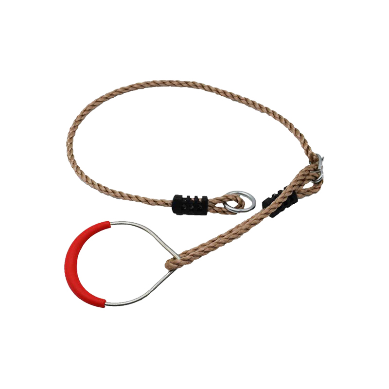Altalena a trapezio fitness per bambini in legno duro