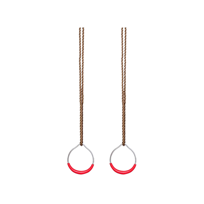 Altalena a trapezio fitness per bambini in legno duro