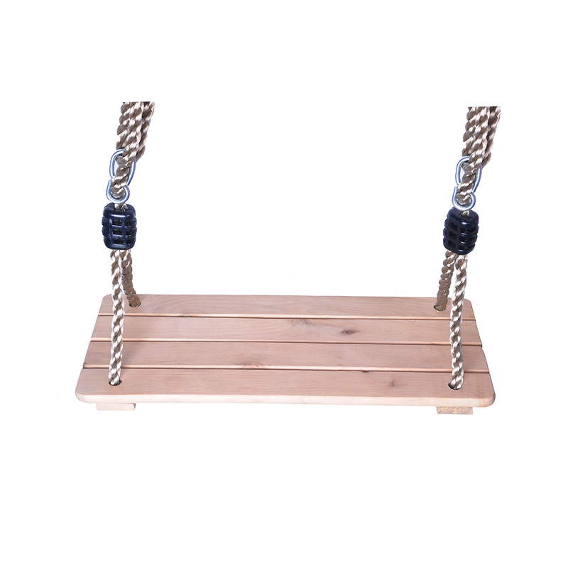 Altalena per bambini in legno di pino naturale