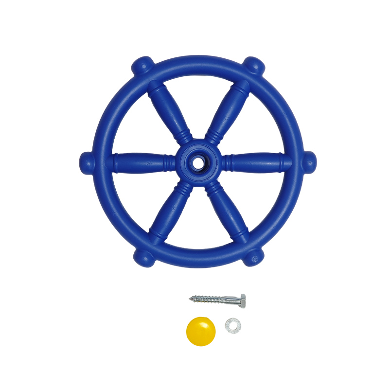 Ruota in plastica per nave pirata